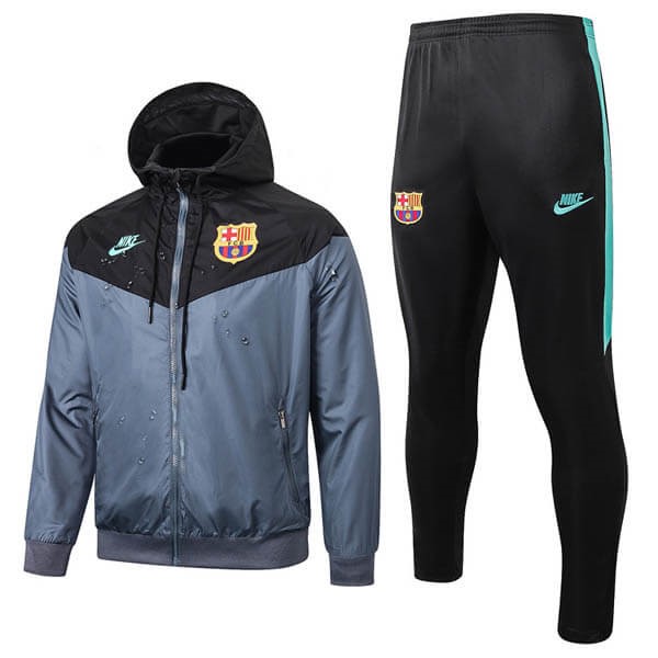 Rompevientos Barcelona Conjunto Completo 2019-2020 Gris